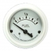 Utrema White Marine Fuel Level Gauge 52mm