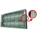 T5 Ceiling Leuchtstoffbrachte Grid an