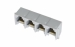 Connector, RJ45,1X4 PORTS,W/LED,TOP ENTRY PCB JACK