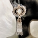 Tassel Silver Dangle Earrings