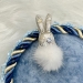 Bunny Back Pearl Brooch