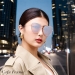 Rose Gold Cat Eye Sunglasses