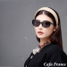 Oval Frame Sunglasses