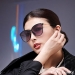 Fashion Sunglasses with Gradient Lenses
