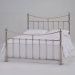Crystal Decor Nickel Metal Bed