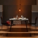 Modern Metal Dining Chair