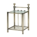 Antique Brass Nightstand