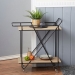 Black Metal Bar Cart