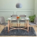 Metal Leg Dining Chair
