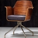 Metal Chair-Wood