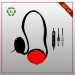 Neckband on ear headphone