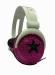 Kristal headphone / berlian imitasi berlian headphone