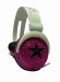 Crystal headphone/rhinestone diamond headphone