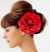 Artificial flower clips, flower clasp, flower headbands, flower ring, flower earing for weddings and party and outgoing