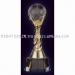 crystal soccer trophy