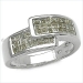 1.00ctw Berlian Putih 10kt Gold Ring