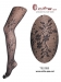 [Tights Fishnet de lujo de la calcetería] patrón floral Pantyhose - 07053R0CL