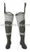 WATERPROOF THIGH WADERS PREMIUM 400P WITH KNEE REINFORCEMENT WRP02