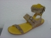 Leather woman sandal