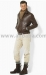 fashion men jacket and t shirt men Luxury leather t-shirt