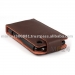 906 Tas kulit Brown Warna kasus untuk 3G Iphone Apple dan Gaya 3Gs dan Perlindungan