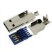 Männlicher USB Stecker