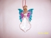 figurines de cristal del ángel