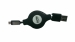 A to Micro Retratable cable with LED indicator