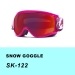 Lunettes de ski réfléchissantes