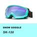 Óculos de esqui de neve