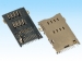SIM card Conn. Push Push Type, H=1.5mm, SMT, 8 pin