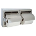 Stainless Steel Dual Toilet Paper Holder