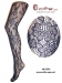 [Çorap Tayt Fantezi Fishnet] Floral Pattern Pantyhose - 04910RACL